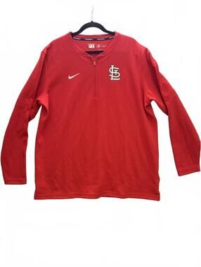 St. Louis Cardinals Nike Authentic Collection Dri-FIT Pullover - Men's XL
